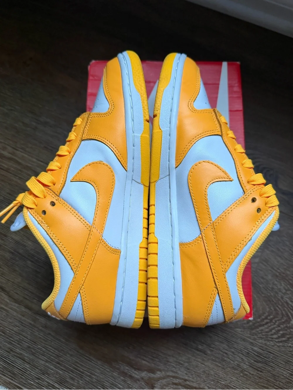 Nike Dunk Low Orange Women's Size 7 | Mint Condition | OG Box
